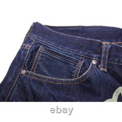 BBC Ice Cream Running Dog Denim Pants Navy Luminous Size L Used