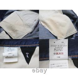 BBC Ice Cream Running Dog Denim Pants Navy Luminous Size L Used