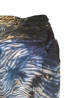 BBC Ice Cream Tie Dye Tiger Stripe Bleached sz L/XL Sweatsuit Set Rare