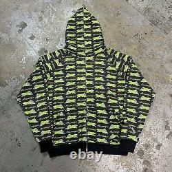 BBC Ice Cream x Psychworld Running Dog Full Zip Hoodie Large Nigo