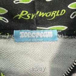 BBC Ice Cream x Psychworld Running Dog Full Zip Hoodie Large Nigo