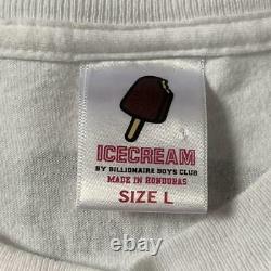 BBC x Ice Cream T-Shirt Short Sleeve Big Black Icecream on White L