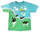 BEN & JERRY'S Euphoria T-Shirt Woody Jackson Tie Dye Vintage Anvil Cotton Sz L