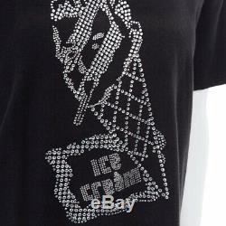 BILLIONAIRE BOYS CLUB BAPE Ice Cream cone Swarovski crystal encrusted t-shirt L