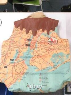 BILLIONAIRE BOYS CLUB Pharrell N. E. R. D Ice Cream OG Map Down Vest Size L