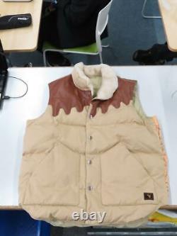 BILLIONAIRE BOYS CLUB Pharrell N. E. R. D Ice Cream OG Map Down Vest Size L