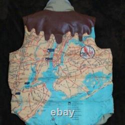 BILLIONAIRE BOYS CLUB Pharrell N. E. R. D Ice Cream OG Map Down Vest Size L From JP