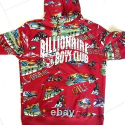 Bbc Ice Cream All-Over Graphic Pullover Hoodie Red Size L