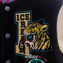 Bbc Ice Cream Mens Streetwear Dipped Varsity Black Jacket M L XL