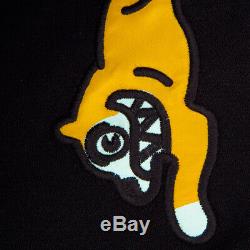 Bbc Ice Cream Pullover Hooded Running Dog Logo Chase Black Hoodie S M L XL XXL