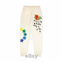 Bbc Icecream Mens Streetwear Embroidered White Star Jogger Sweatpant S M L XL 2x