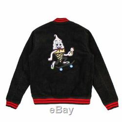 Bbc Icecream Mens Streetwear Running Dog Black Corduroy Heritage Jacket M L