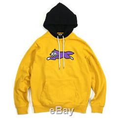 Bbc Icecream Pullover Running Dog Logo Koston Yellow Hoodie S M L XL XXL