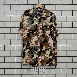 Bbc Icecream Streetwear Fashion Enjoy Camo Summer Woven Shirt S M L XL 2xl