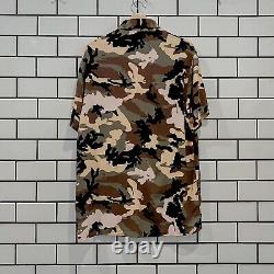 Bbc Icecream Streetwear Fashion Enjoy Camo Summer Woven Shirt S M L XL 2xl