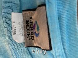 Ben And Jerry's T Shirt XL Vintage Liquid Blue Tie Dye Original Ice Cream Cows