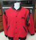 Ben & Jerry's Ice Cream 1980's 1990's varsity jacket Men's XL Leather Wool Mint