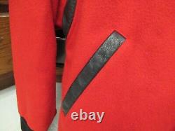 Ben & Jerry's Ice Cream 1980's 1990's varsity jacket Men's XL Leather Wool Mint