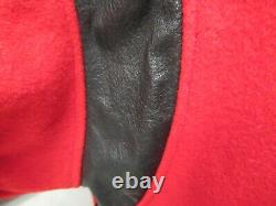 Ben & Jerry's Ice Cream 1980's 1990's varsity jacket Men's XL Leather Wool Mint