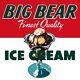 Big Bear Finest Quality Ice Cream NEW 40 Dia. Square Sign USA STEEL XXL Size