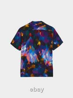 Billionaire Boys Club BBC BB Blindspot SS Woven Black Multicolor 821-2600 NWT