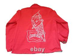 Billionaire Boys Club BBC IceCream Vivid Jacket True Red Large Reversible