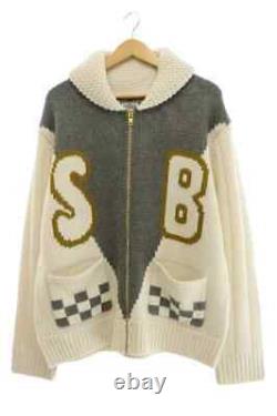 Billionaire Boys Club B. B. C Ice Cream Logo Cowichan Jacket Knit Zip