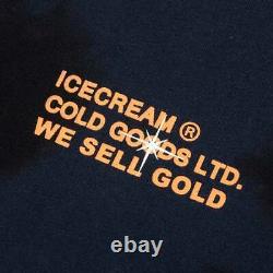 Billionaire Boys Club ICE CREAM COLD GOODS SS Shirt Knit Tee Navy Blazer
