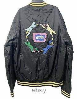 Billionaire Boys Club Ice Cream BBC Running Dog Black Varsity Coach Bomber Large