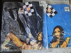 Billionaire Boys Club Ice Cream Bikini Girl Shirt x2 Rockin Jelly Bean SZ L RARE