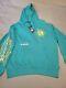 Billionaire Boys Club Ice Cream Cones Hoodie Teal Blue Yellow NWT 2XL