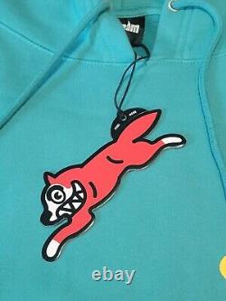 Billionaire Boys Club Ice Cream Cones Hoodie Teal Blue Yellow NWT 2XL