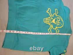 Billionaire Boys Club Ice Cream Cones Hoodie Teal Blue Yellow NWT 2XL