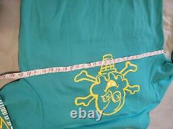 Billionaire Boys Club Ice Cream Cones Hoodie Teal Blue Yellow NWT 2XL