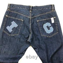 Billionaire Boys Club Ice Cream I C Patch Denim Jeans Pants Size L 36x31 Blue