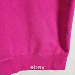 Billionaire Boys Club Ice Cream Mens 2XL Long Sleeve Pink Pullover Sweatshirt