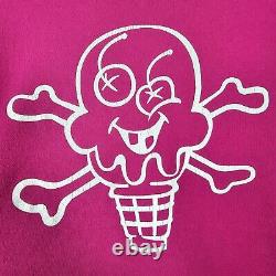 Billionaire Boys Club Ice Cream Mens 2XL Long Sleeve Pink Pullover Sweatshirt