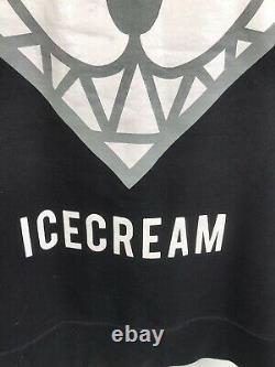 Billionaire Boys Club Ice Cream Mens Black Pullover Jumper With Face Size L