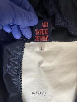 Billionaire Boys Club Ice Cream Navy Windbreaker Jacket Full Zip Men's Large