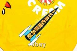 Billionaire Boys Club Ice Cream Stacker Crewneck Sweater Spectra Yellow 491-8306