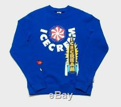 Billionaire Boys Club Ice Cream Stacker Crewneck Sweater Surf The Web 491-8306