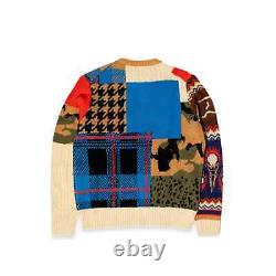 Billionaire Boys Club Ice Cream Stallone Sweater 411-8500 Multi Color NWT Rare