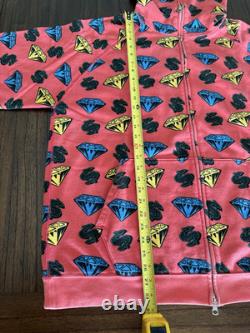 Billionaire Boys Club Size XL Diamond Dollars Hoodie Infrared 2006 Ice Cream NDS