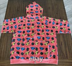 Billionaire Boys Club Size XL Diamond Dollars Hoodie Infrared 2006 Ice Cream NDS