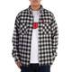 Billionaire Boys Ice-Cream Print Check Shirt, Size Large
