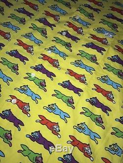 Billionaire boys club Bbc Button Up Shirt yellow red ice cream running dog green