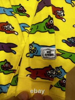 Billionaire boys club Ice Cream running dog hoodie Vintage OG Pharrell 2006