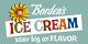 Borden's Ice Cream, Big on Flavor! NEW Sign 24x48 USA STEEL XL Size 10 lbs