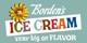 Borden's Ice Cream, Big on Flavor! NEW Sign 24x48 USA STEEL XL Size 10 lbs