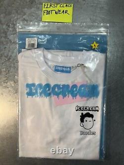 Brand New BBC ice Cream Doodles NFT Coloring Tee Size L